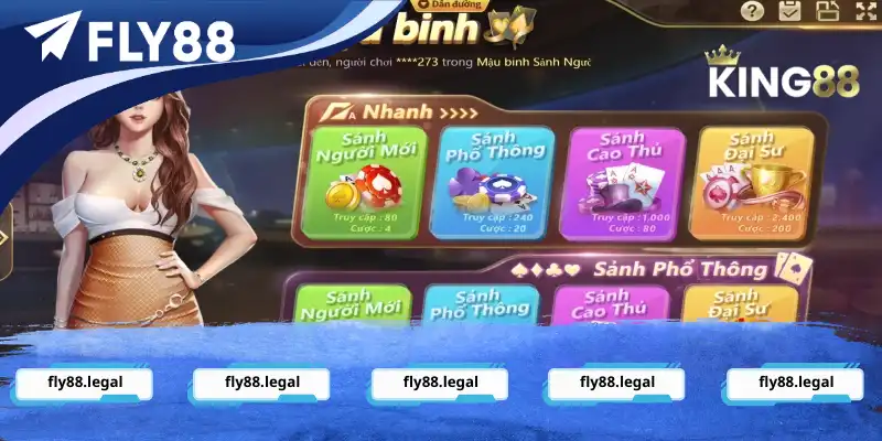 Thống kê 4 phòng chơi đẳng cấp tại Binh Xập Xám